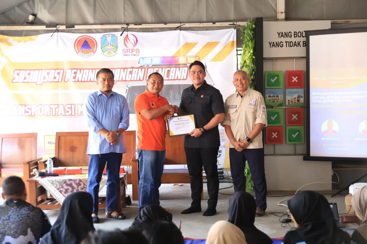 Anggota DPRD Jatim Cahyo Harjo Prakoso Apresiasi BPBD Libatkan Relawan Tanggulangi Bencana