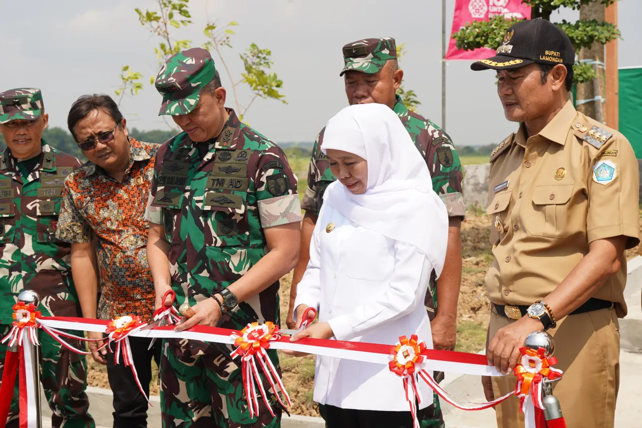 Gubernur Khofifah Apresiasi Inisiatif Kodam V/Brawijaya dalam Pengembangan Pertanian Terpadu