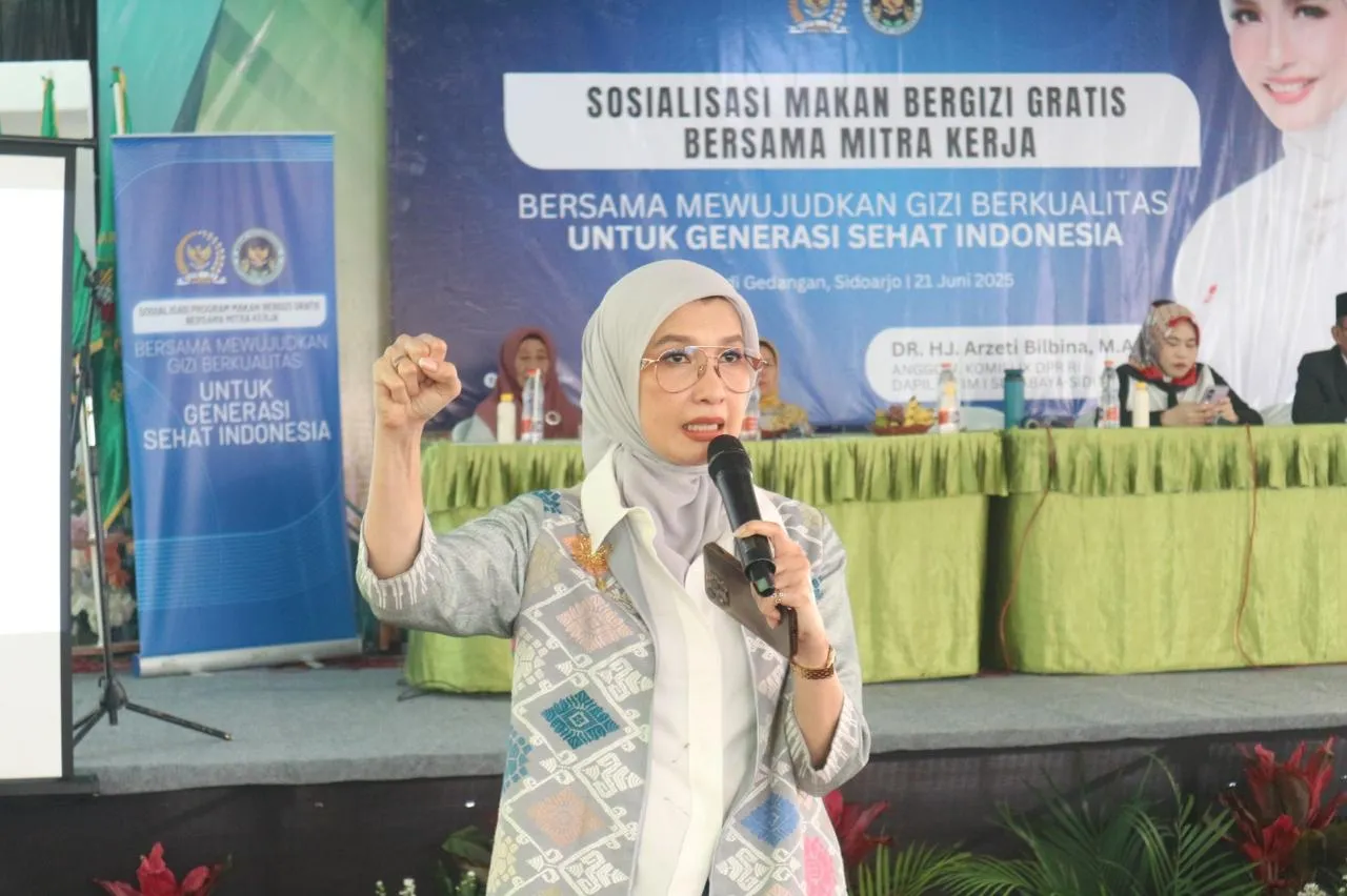 Baca juga : Disambut Ratusan Warga Gendangan Sidoarjo, Tim Sosialisasi MBG Wujudkan Generasi Sehat dan Cerdas