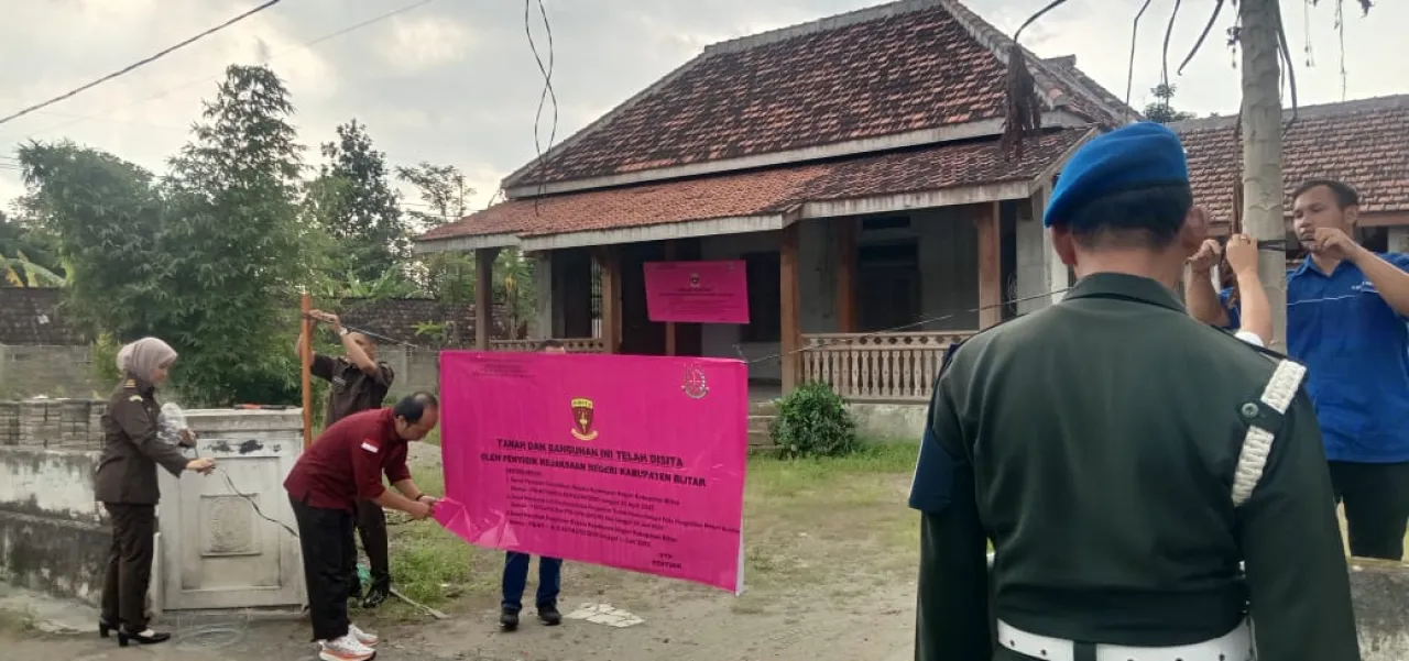 5 Aset Milik Kabid SDA Dinas PUPR Kabupaten Blitar Disita