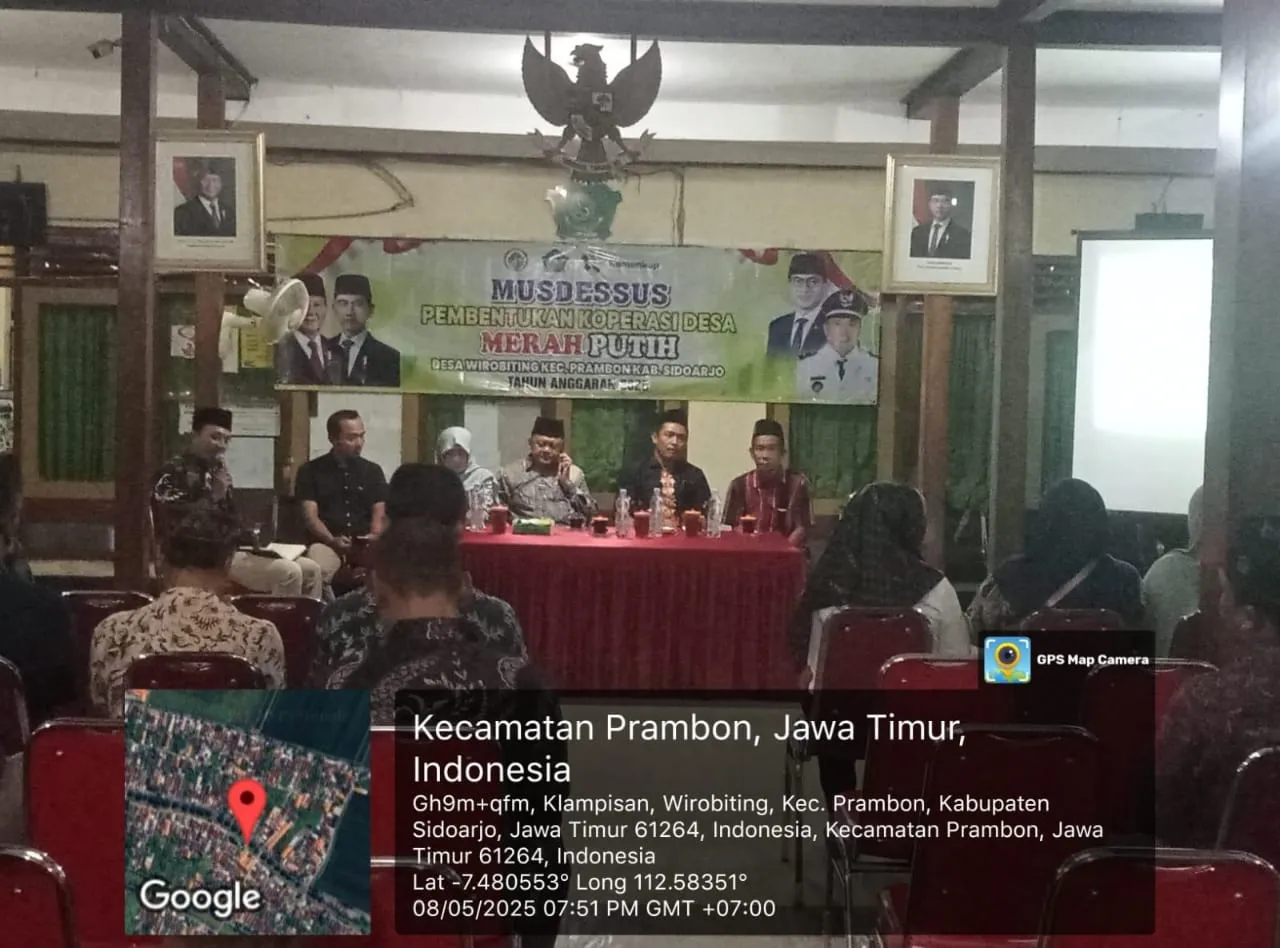 Dongkrak Perekonomian Masyarakat, Pemdes Wirobiting Bentuk Koperasi Merah Putih