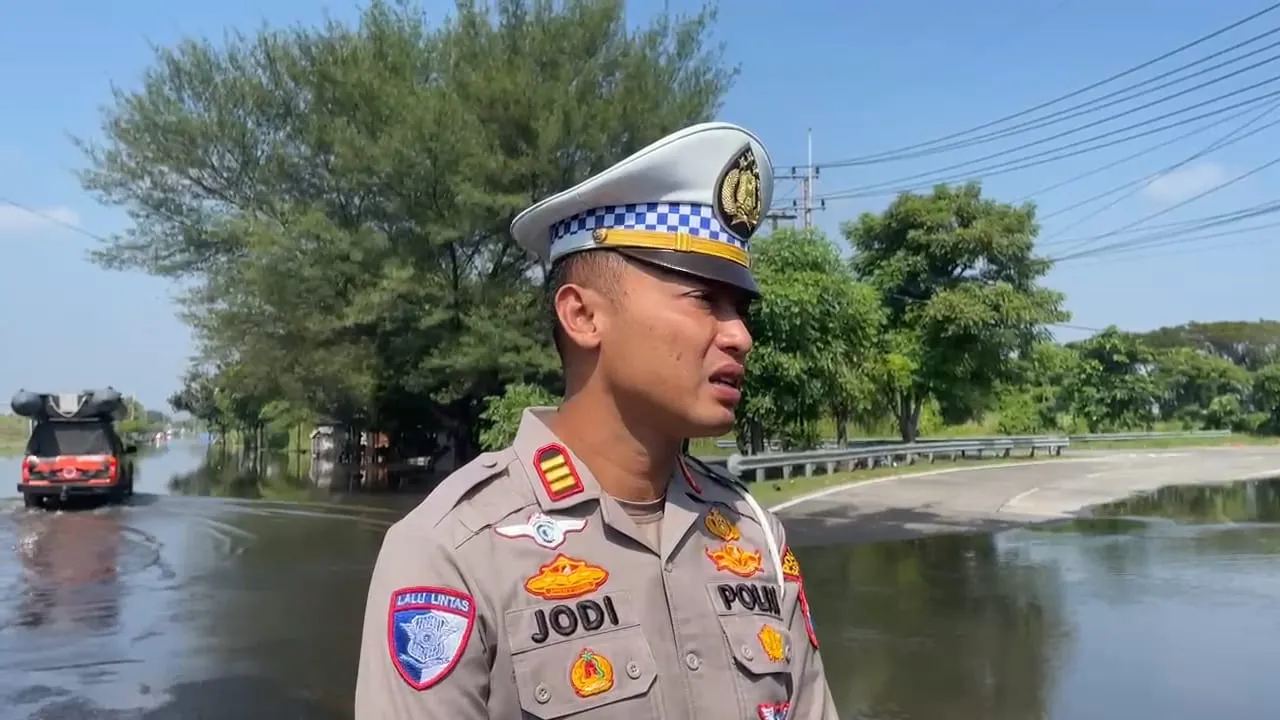 Banjir 1 Meter Kembali Rendam Porong, Jalan Tol Buntung Ditutup Total