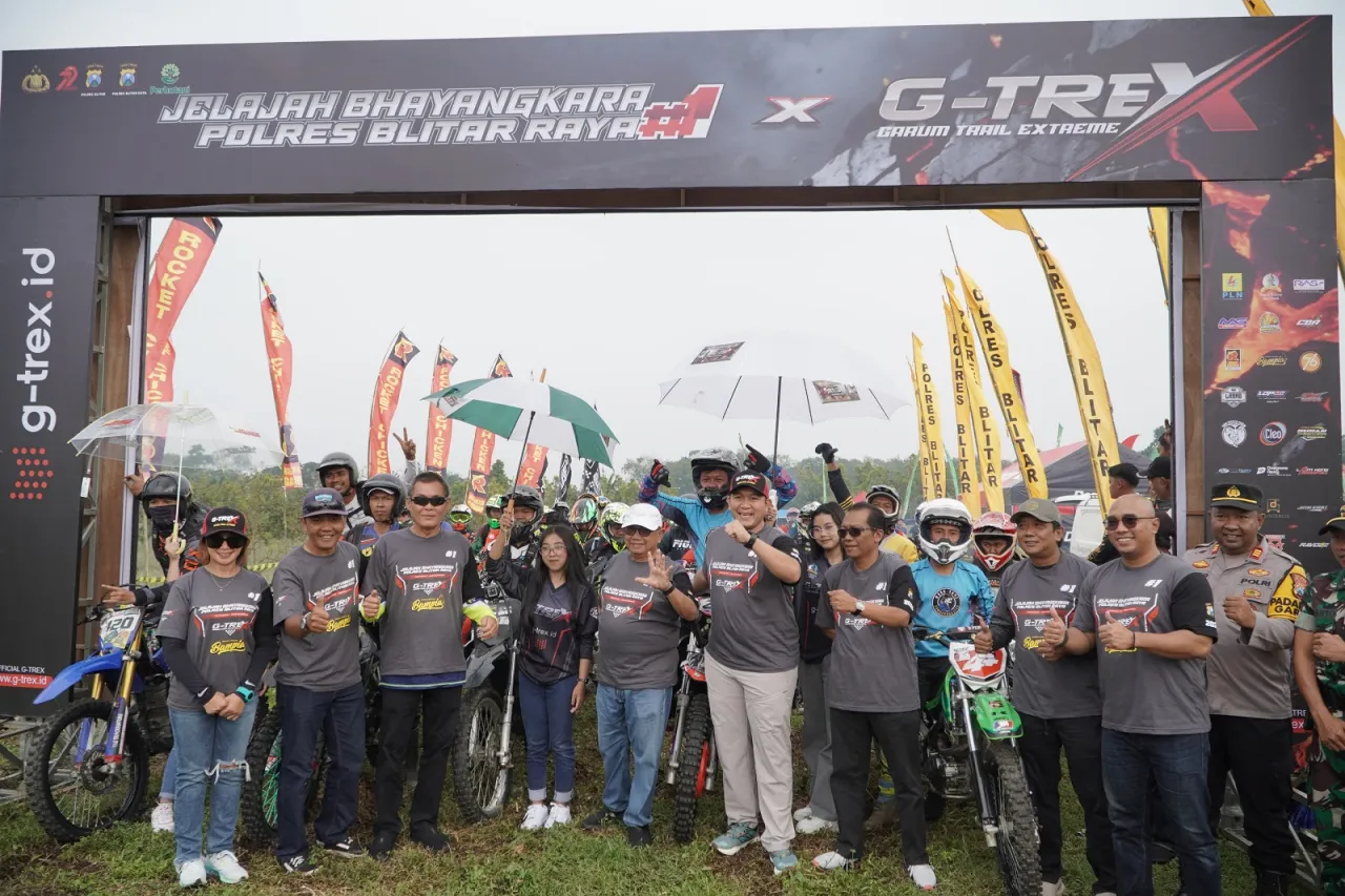 Polres Blitar Gelar Jelajah Bhayangkara Blitar Raya Adventure