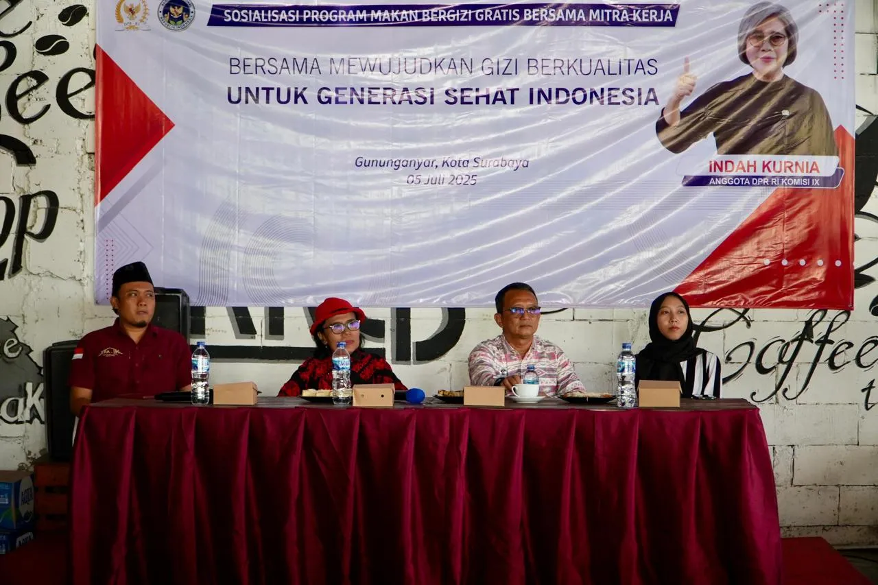 Sambangi Surabaya, Program MBG Dorong Generasi Sehat Menuju Indonesia Emas 2045