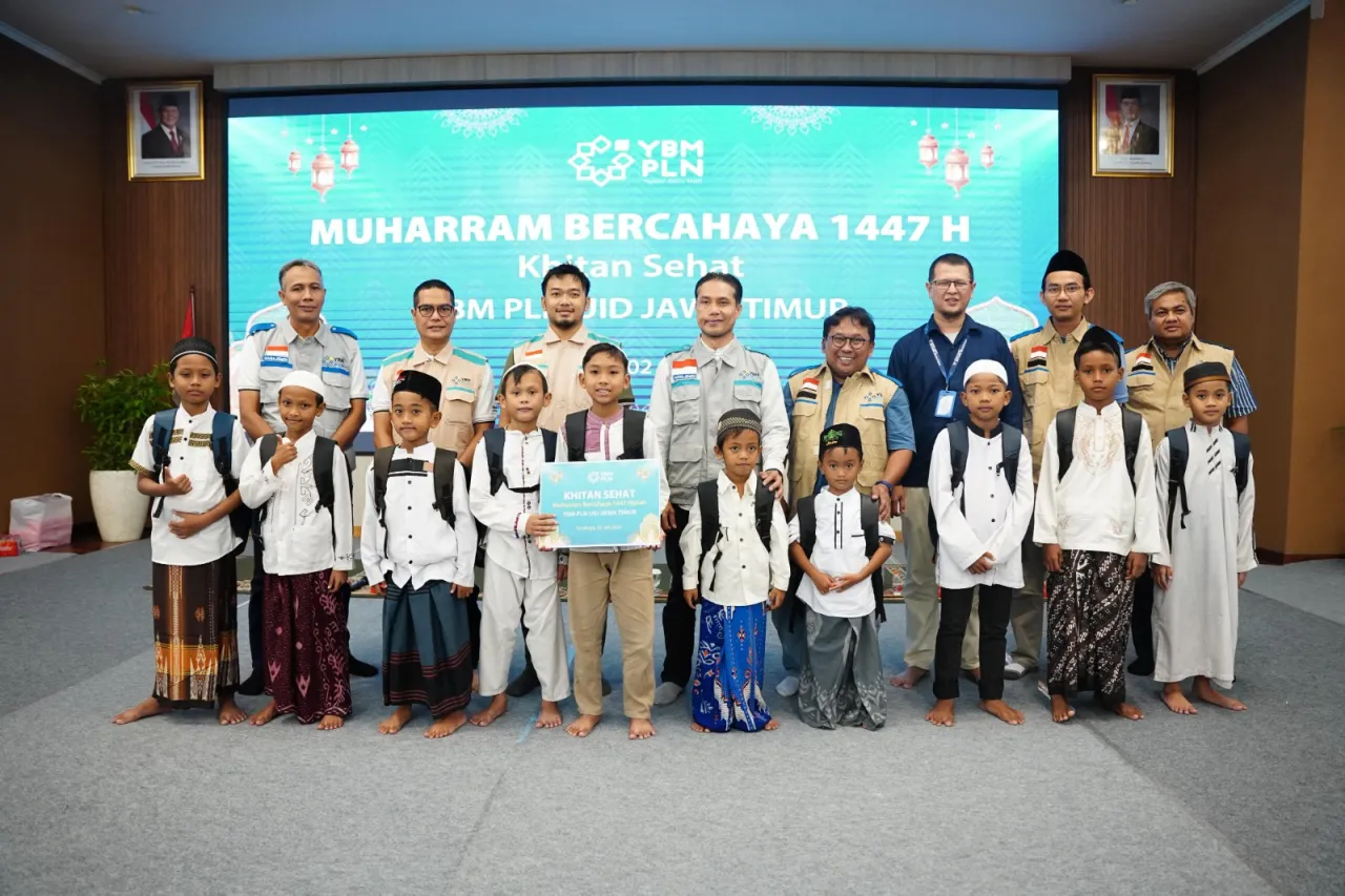 Hadir untuk Rakyat, PLN Gelar Khitan Sehat Gratis untuk 250 Anak
