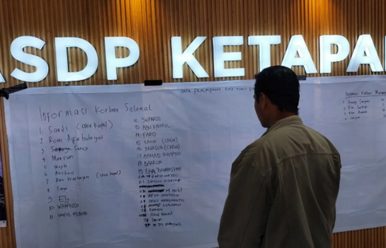 Manifes Kapal KMP "Tunu Pratama Jaya" Rancu, Disorot Basarnas