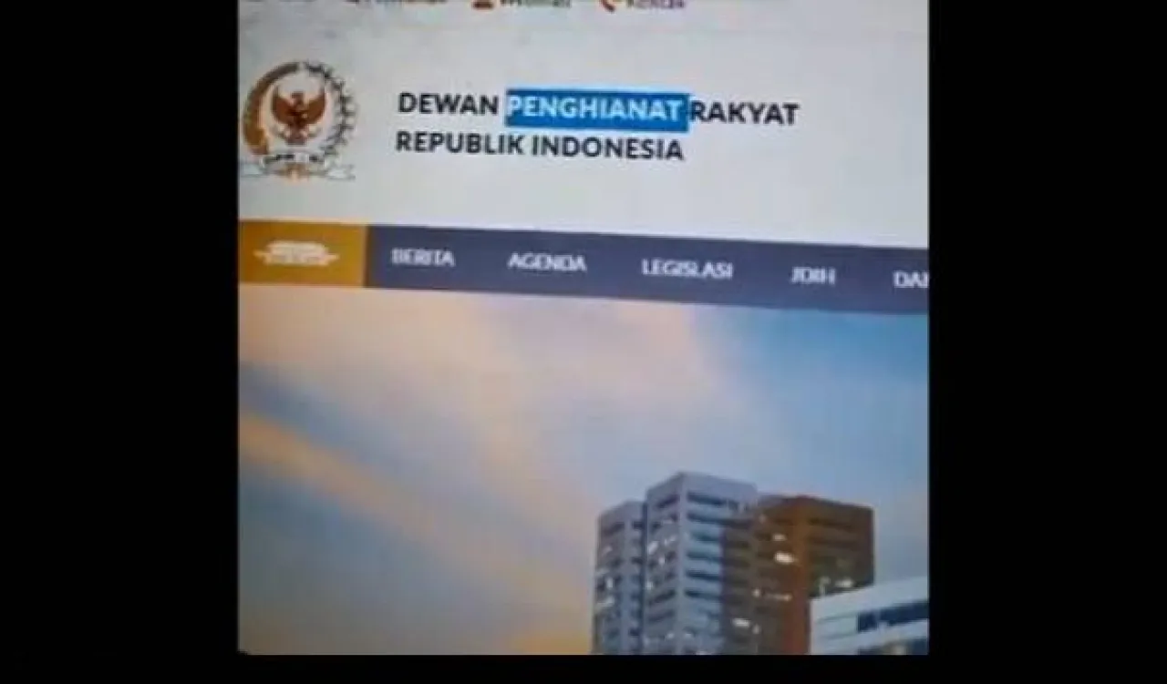 Website DPR Sering Diretas, Padahal Sudah Libatkan BSSN dan Polri