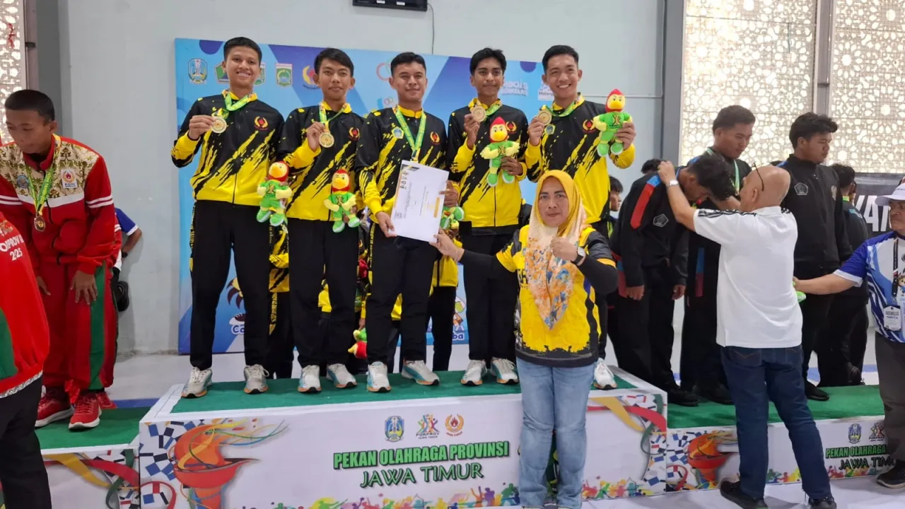 Drumband Gresik Raih Juara Umum, Borong 11 Medali di Porprov IX Jatim 2025