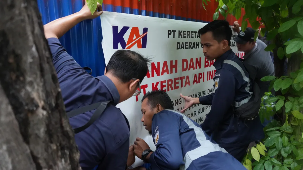 PT KAI Menang Gugatan Sengketa Aset di Jalan Penataran Surabaya