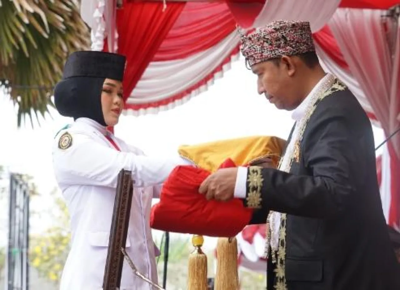 Bupati Kab. Sumenep, DR. H. Achmad Fauzi Wongsojudo, SH, MH. Ajak Masyarakat Gotong Royong