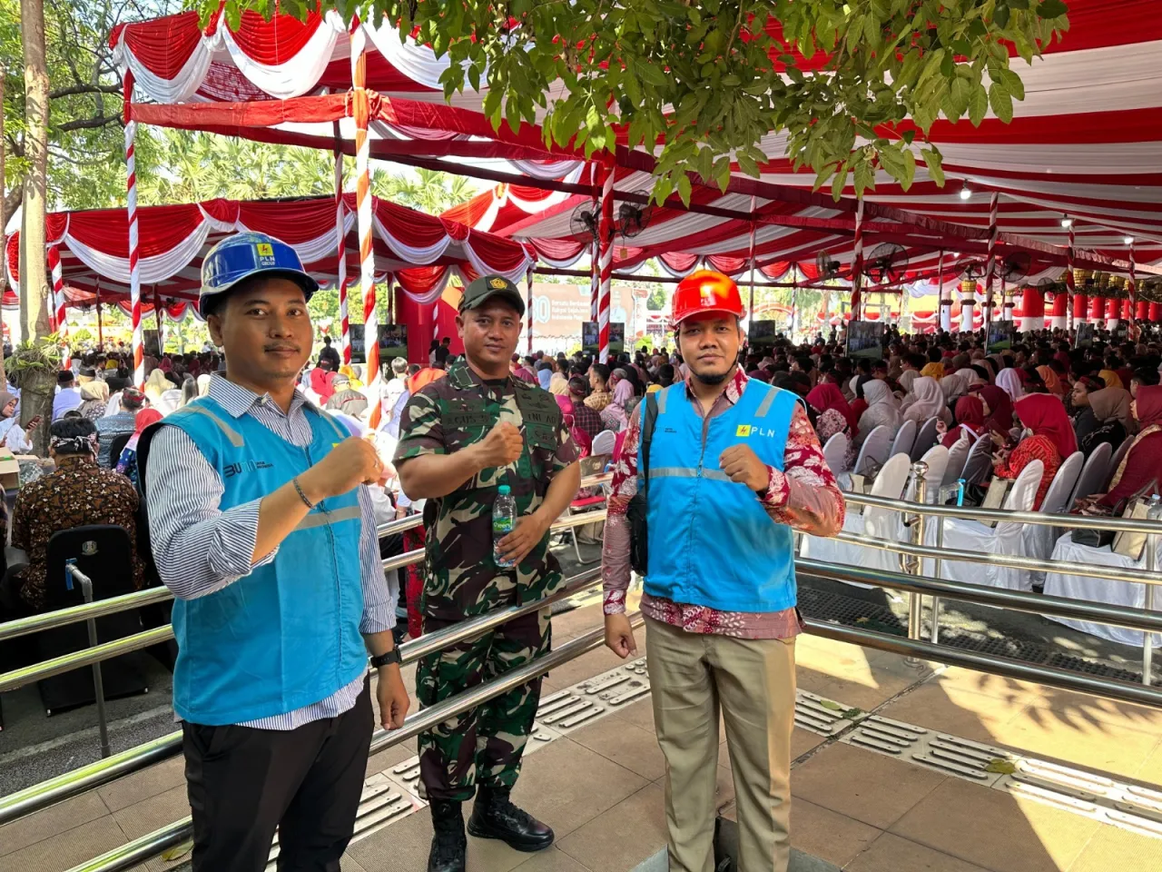 PLN Suplai Listrik Tanpa Kedip pada Pelaksanaan HUT RI ke-80 di Jawa Timur