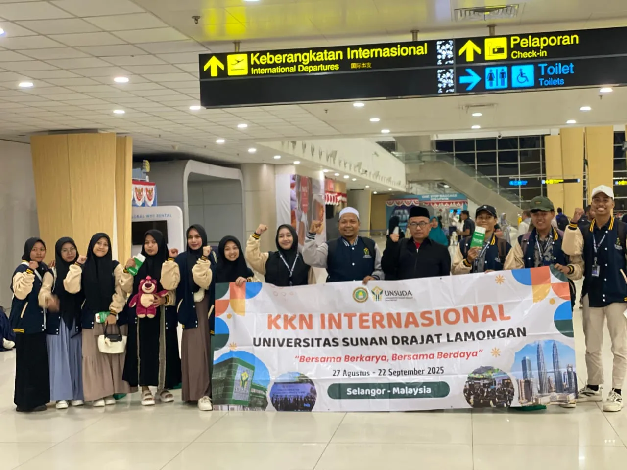 UNSUDA Lamongan Kirim Mahasiswanya KKN ke Luar Negeri