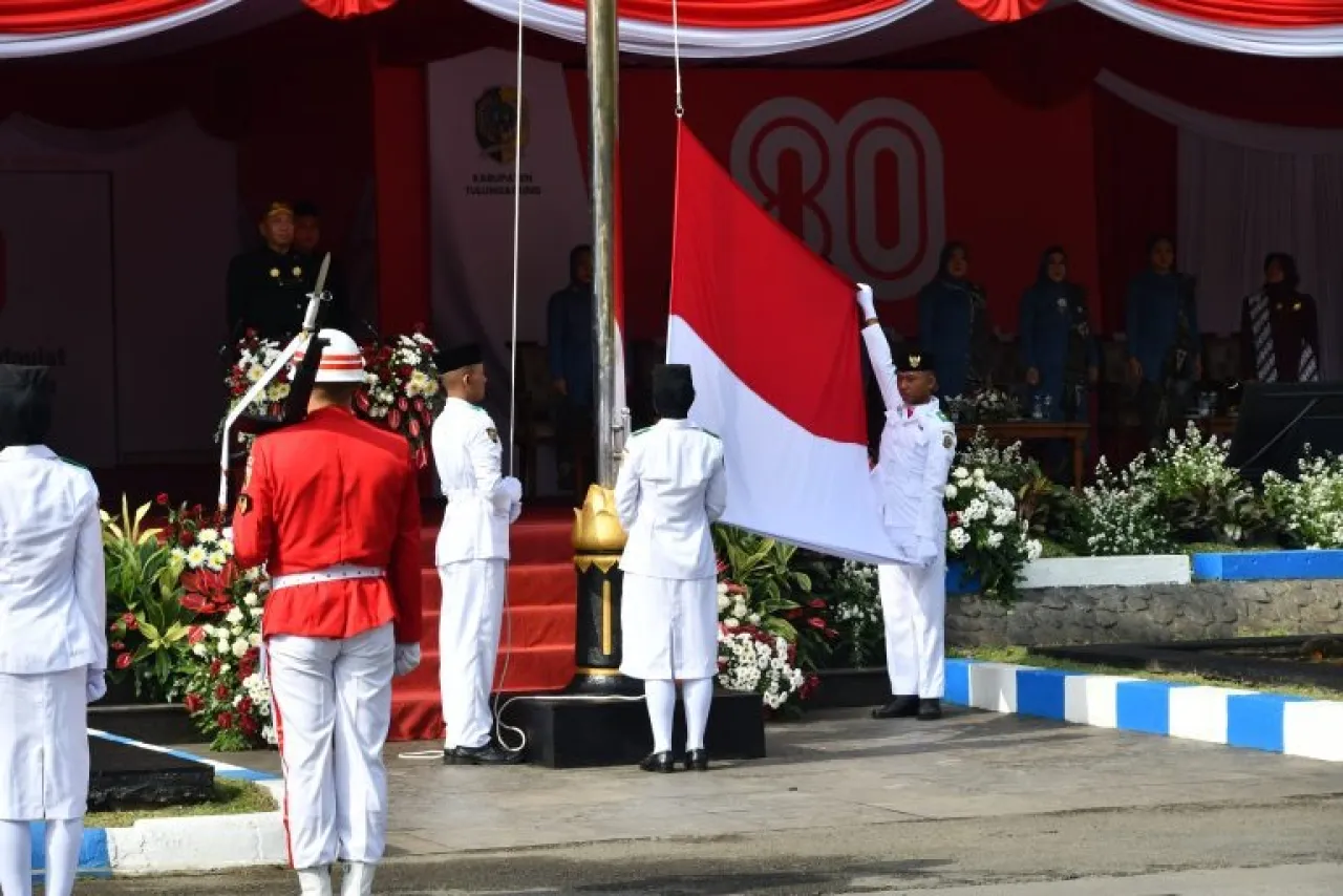 Bupati Gatut Sunu: “Bersatu Berdaulat, Rakyat Sejahtera, Indonesia Maju” Jadi Pengingat untuk Terus Bangun Optimisme