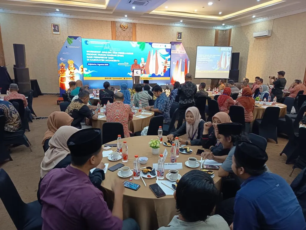 Baca juga : Gelar Workshop di Mojokerto, Kemenham Kanwil Jatim Bedah dan Analisa 4 Produk Perda