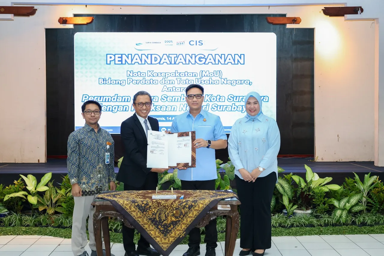 Baca juga : PDAM Surabaya Tandatangani Nota Kesepakatan Bersama Kejaksaan