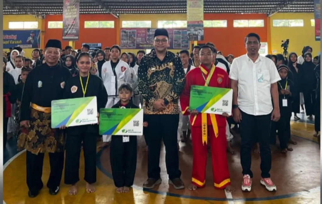 384 Atlet Pencak Silat Kejuaraan Bupati Mojokerto Cup 2025 Terlindungi BPJS Ketenagakerjaan
