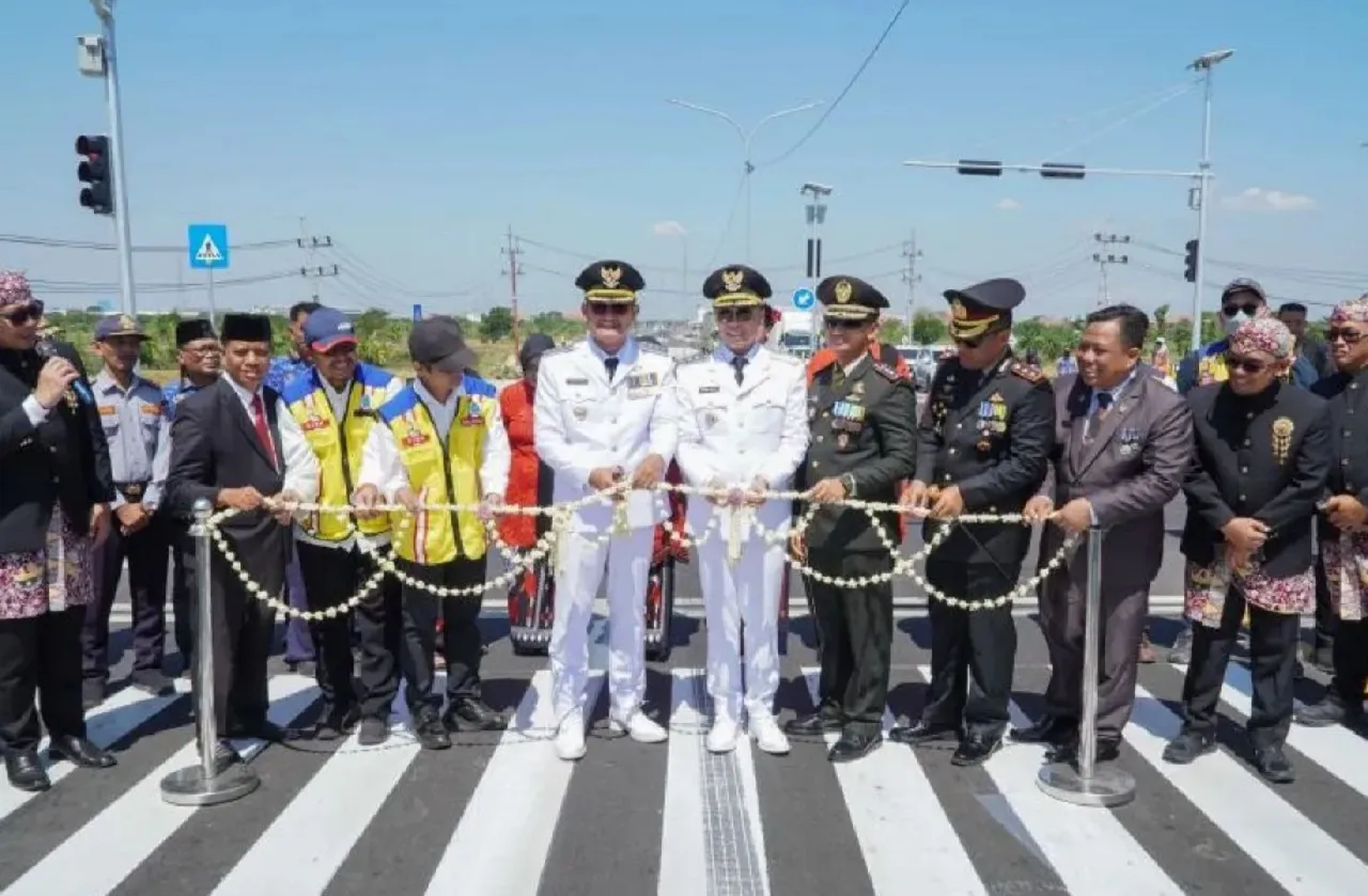 Pemkab Lamongan Optimistis JLU 7,15 Kilometer Jadi Pusat Ekonomi Baru