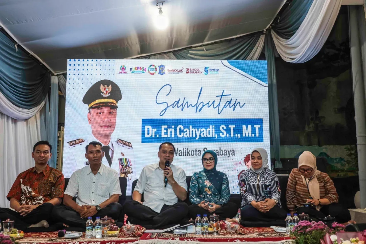 Resmi Luncurkan 1.360 Kampung Pancasila, Surabaya Perkuat Gotong-royong Warga