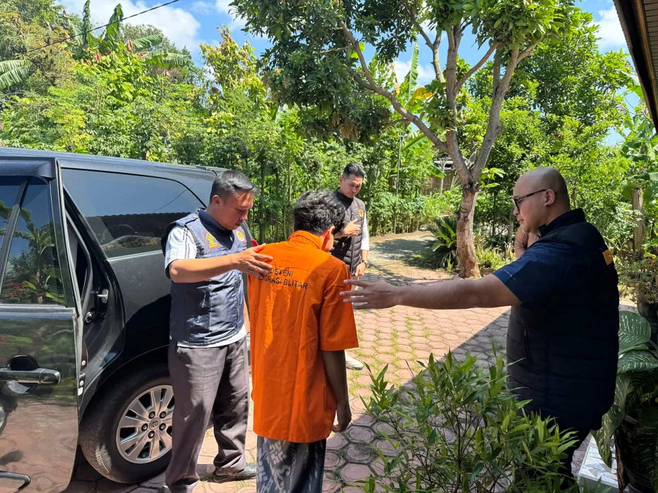 Tak Kantongi Dokumen Keimigrasian dan Izin Tinggal, WN Malaysia Diciduk Imigrasi Blitar