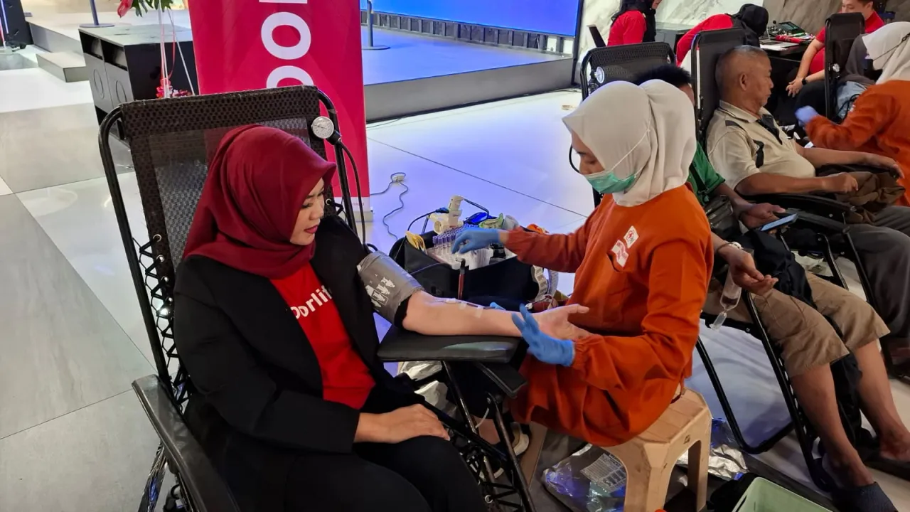 Dukung Stok PMI Nasional, Moorlife Himpun 5.000 Kantong Darah