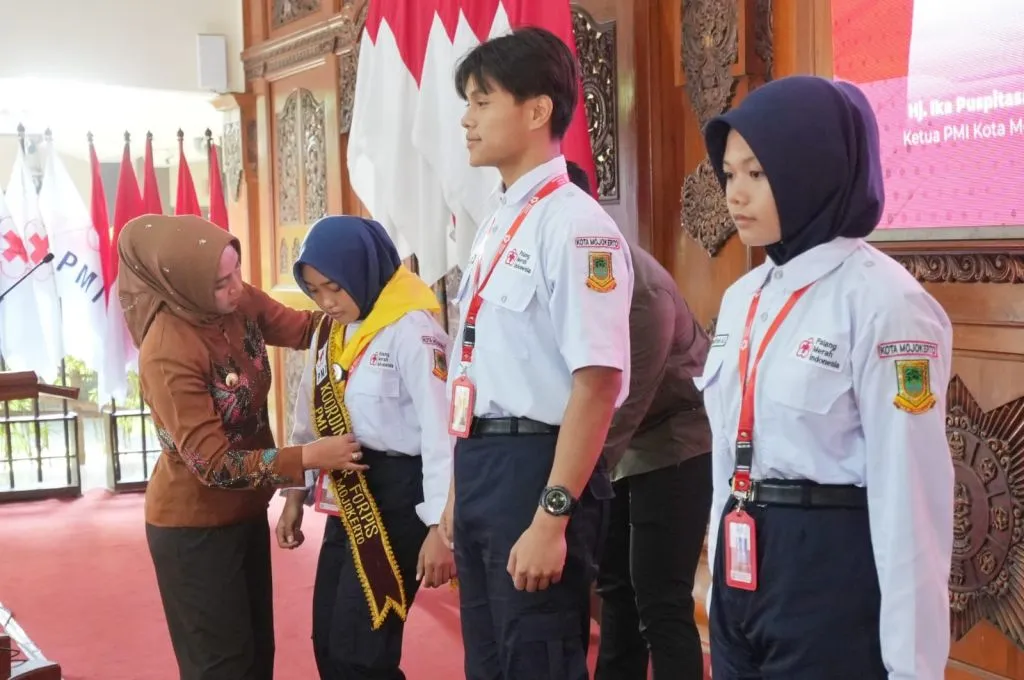 Kontingen PMR Kota Mojokerto Resmi Dilepas untuk Jumbara PMR Jatim ke-X