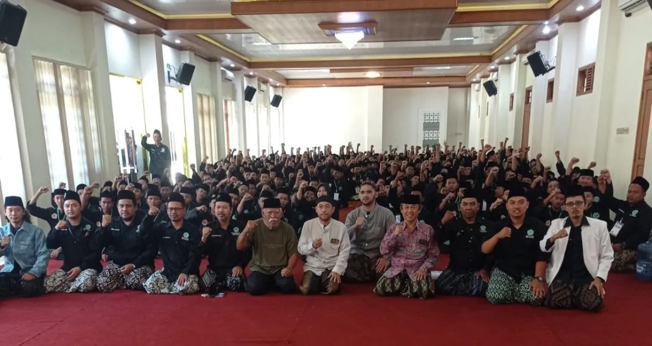 Ribuan Santri Baru PC Pagar Nusa Lamongan Resmi Dilantik di PP Lirboyo Kediri