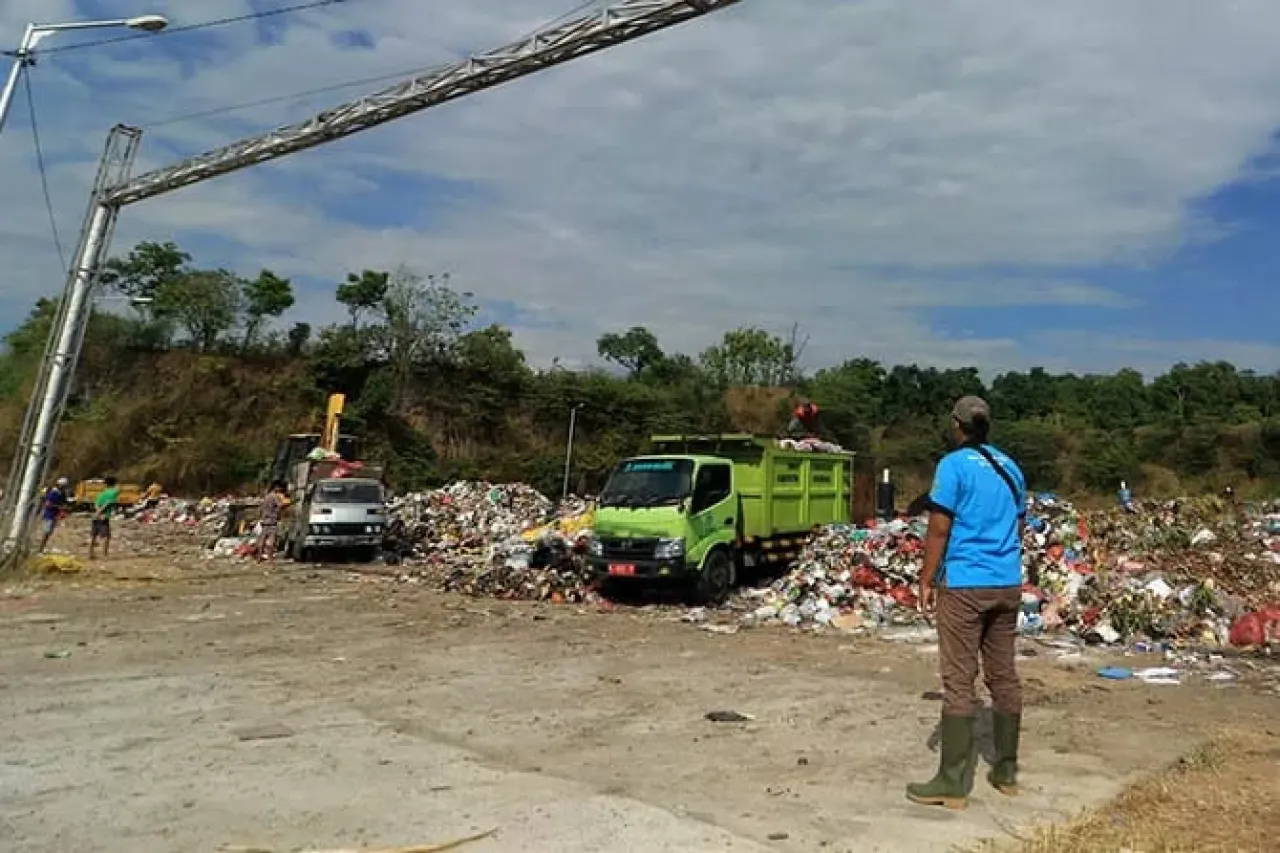 DLH Pasuruan Gelontorkan Rp 100 Juta untuk TPA Wonokerto Lebih Hijau