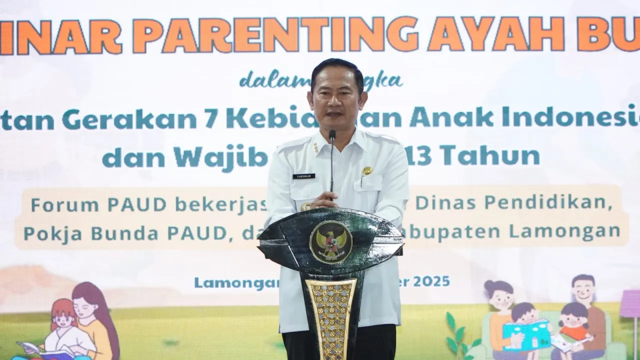 Gerakan Dukung Tujuh Kebiasaan Anak Indonesia Hebat di Lamongan Terus Digaungkan