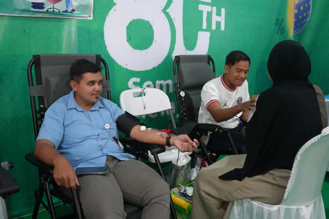 Rayakan HUT KAI Ke 80, KAI Ajak Masyarakat Donor Donor Darah