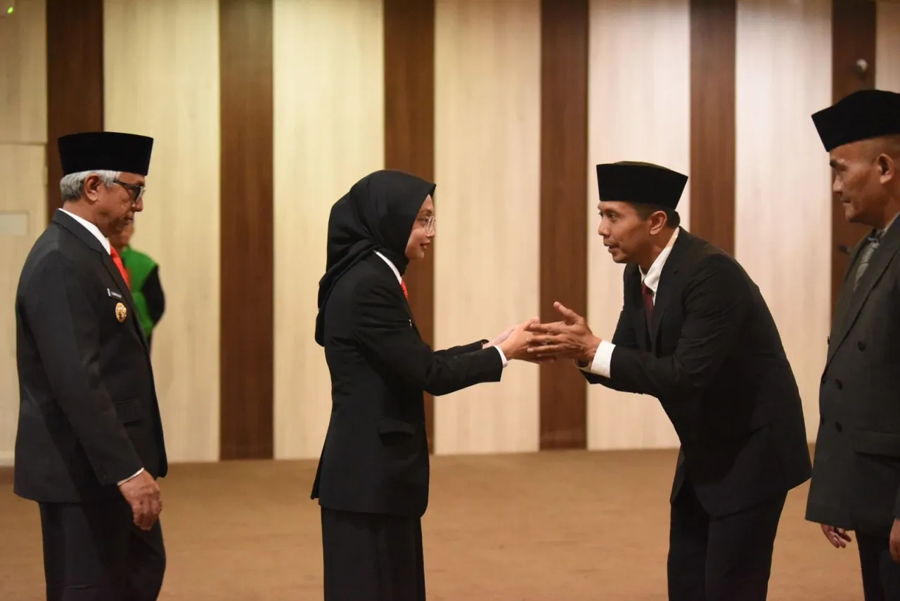 Dilantik sebagai Pj Sekda Kota Kediri, Ferry Djatmiko Siap Dukung Program Mbak Wali