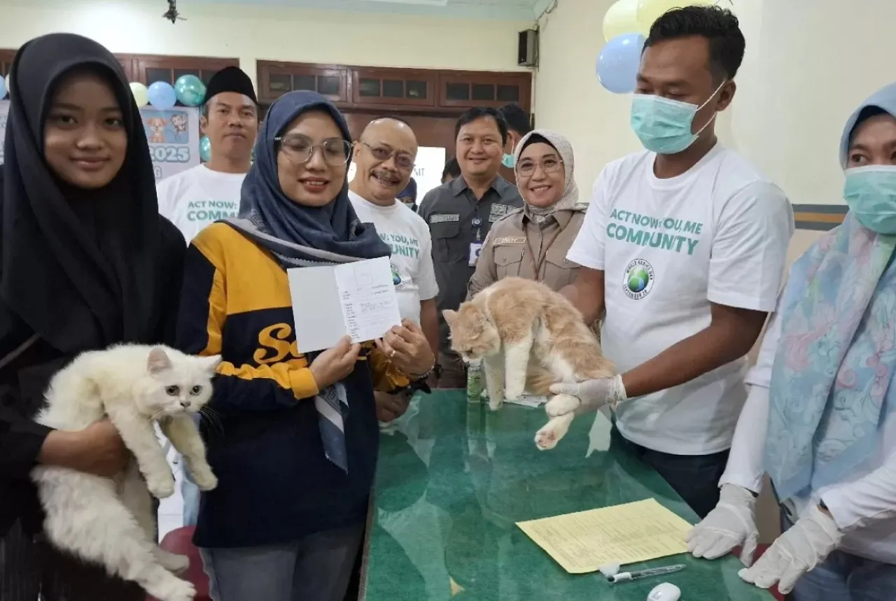 Dinas Peternakan Jombang Gelar Vaksinasi Rabies Massal Gratis