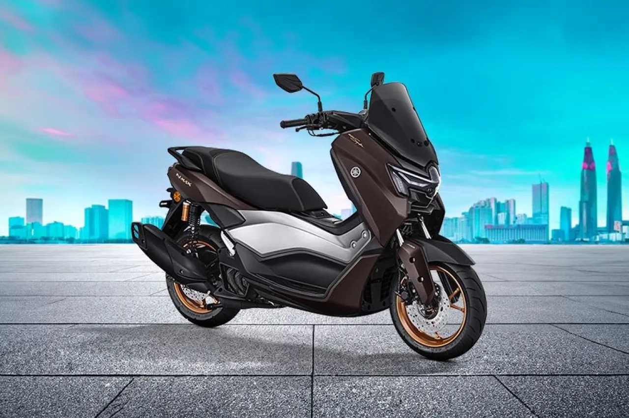 Meluncur di Eropa, Yamaha Nmax 155 Tech Max Turbo Berkesan Modern dan Praktis