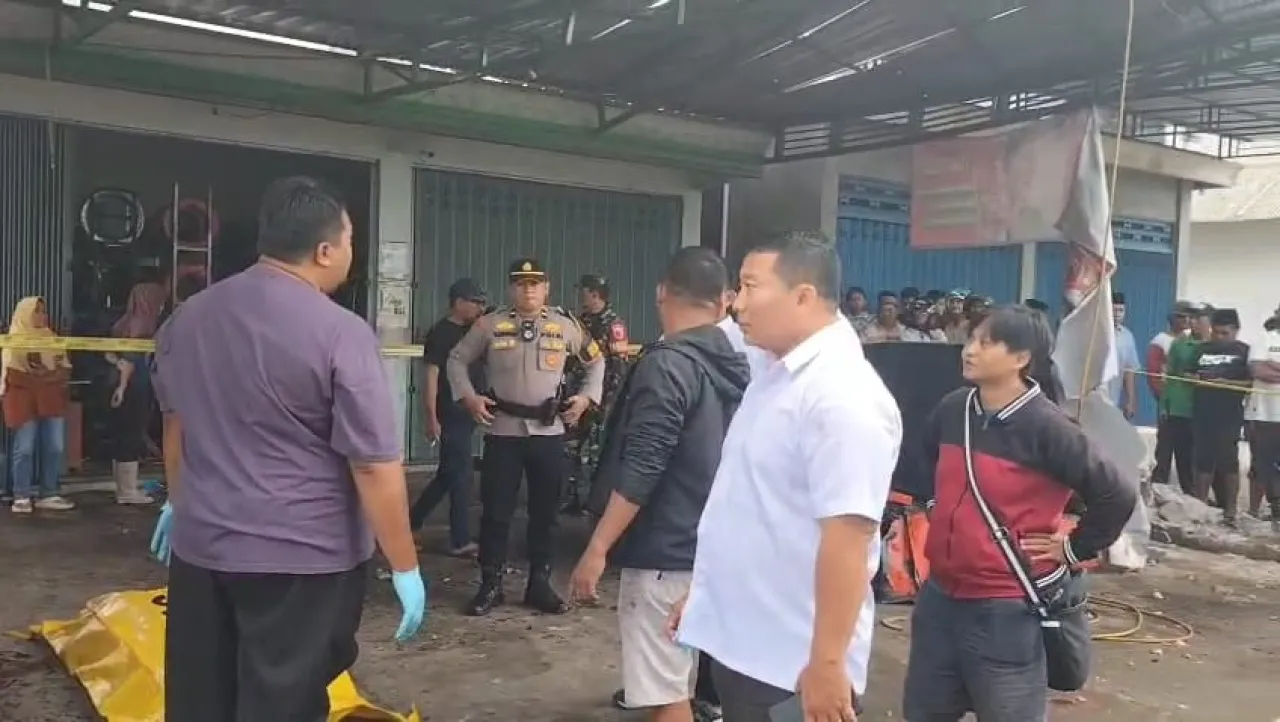 Tukang Tambal Ban di Blitar Tewas Terdampak Ledakan Hebat Tabung Kompresor