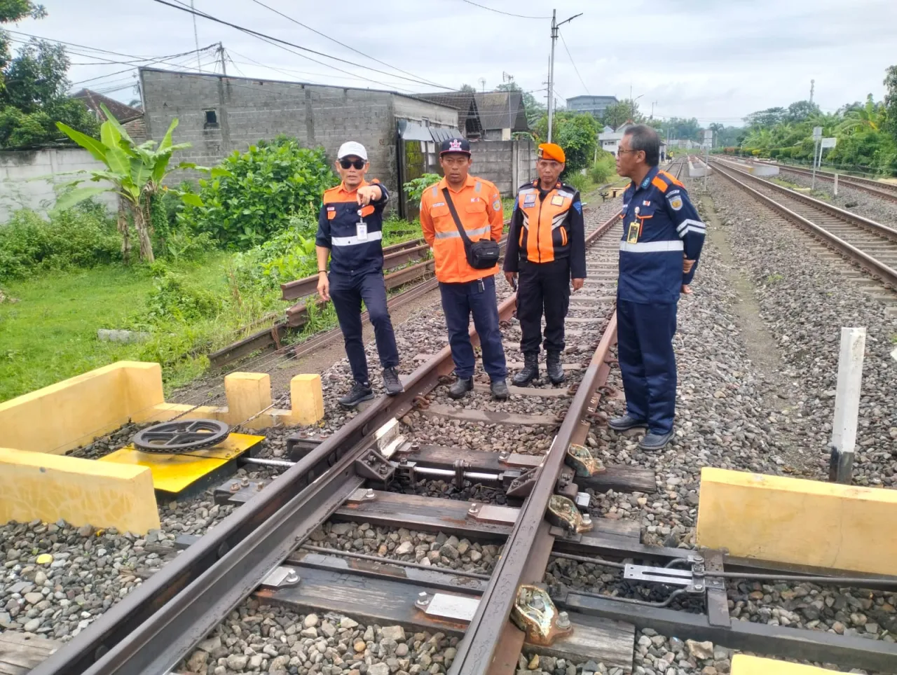 Meminimalisir Potensi Bahaya, KAI Daop 7 Madiun Periksa Jalur Talun–Garum