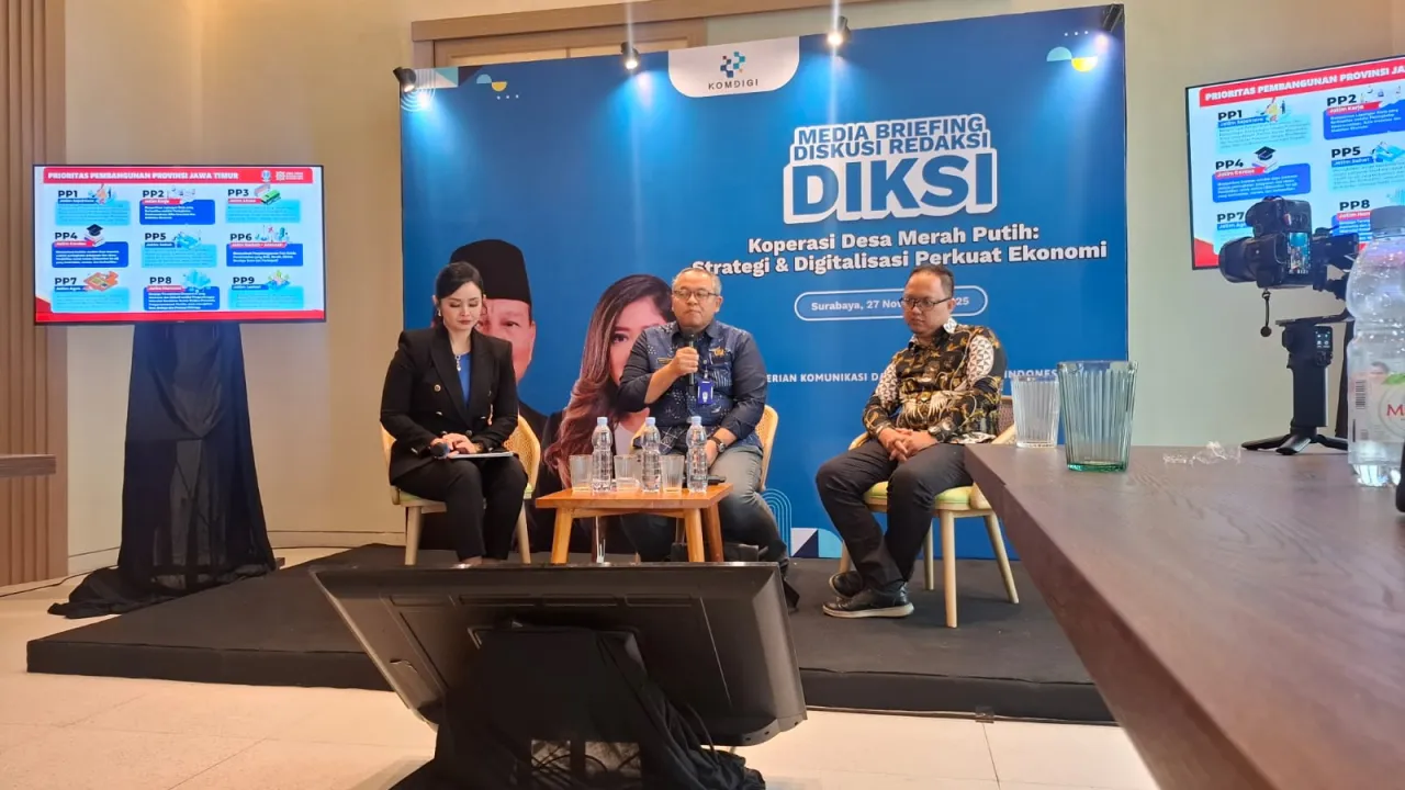 Jatim Percepat Digitalisasi Koperasi Merah Putih, 8.494 KDKMP Sudah Berbadan Hukum