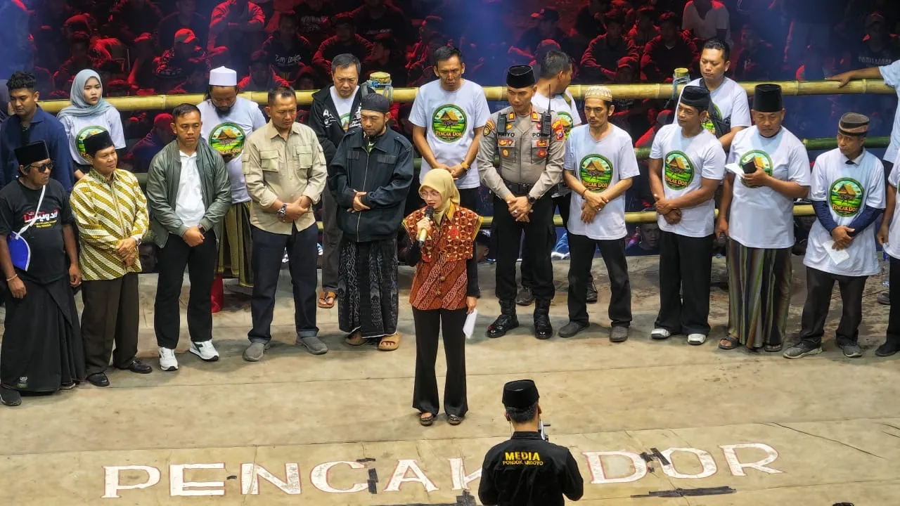 Mbak Wali Vinanda: Gelaran Pencak Dor Omah Sawah Tekankan Nilai Sportivitas dan Kebersamaan