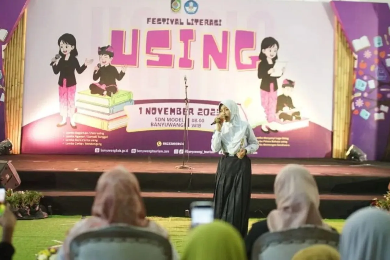 Melalui Festival Literasi, Pemkab Banyuwangi Komitmen Lestarikan Bahasa Daerah