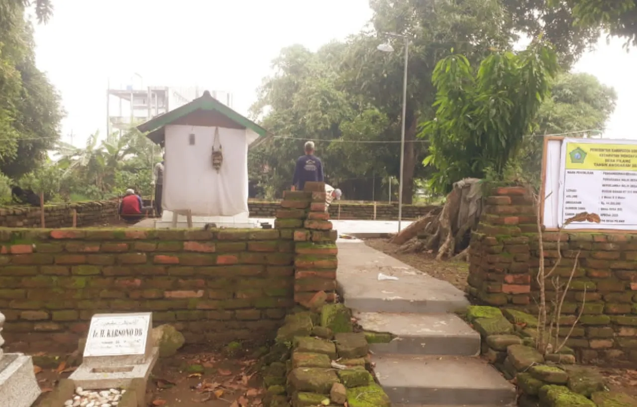 Lestarikan Budaya Lokal, Pemdes Pilang Fasilitasi Pembangunan Punden Desa