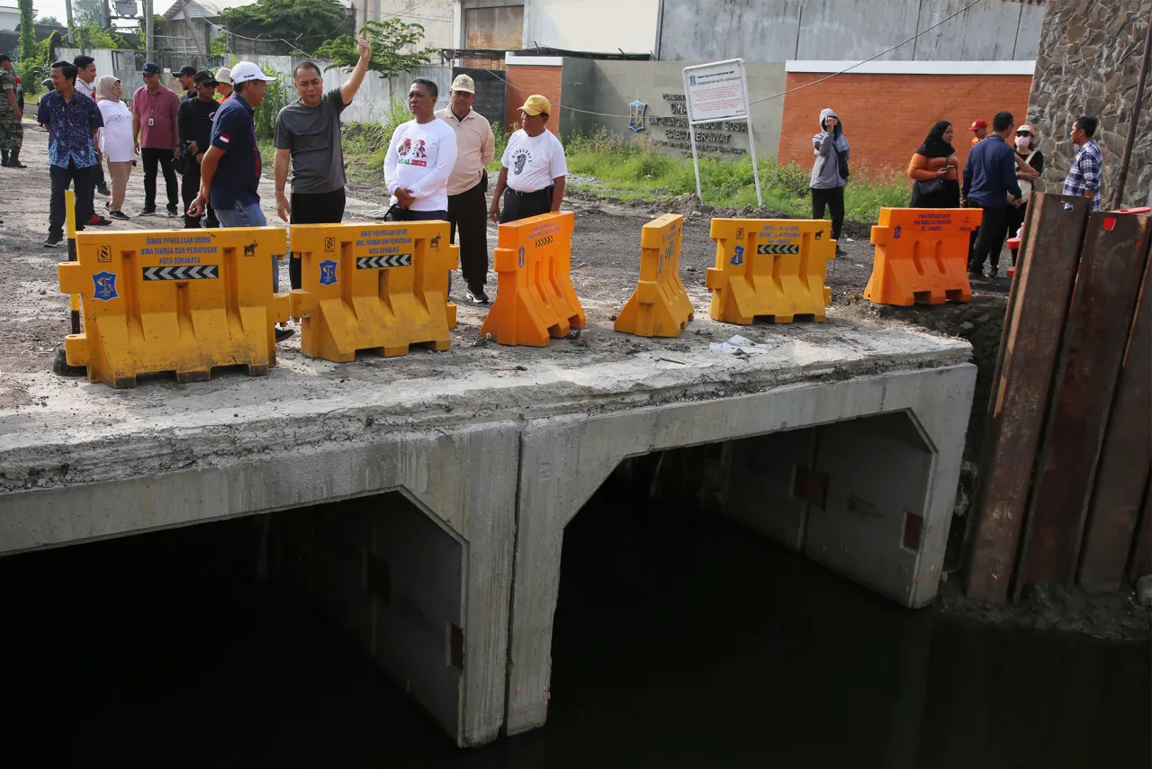 Pemkot Surabaya Kebut Drainase, 70 Persen Pekerjaan Sudah Tuntas