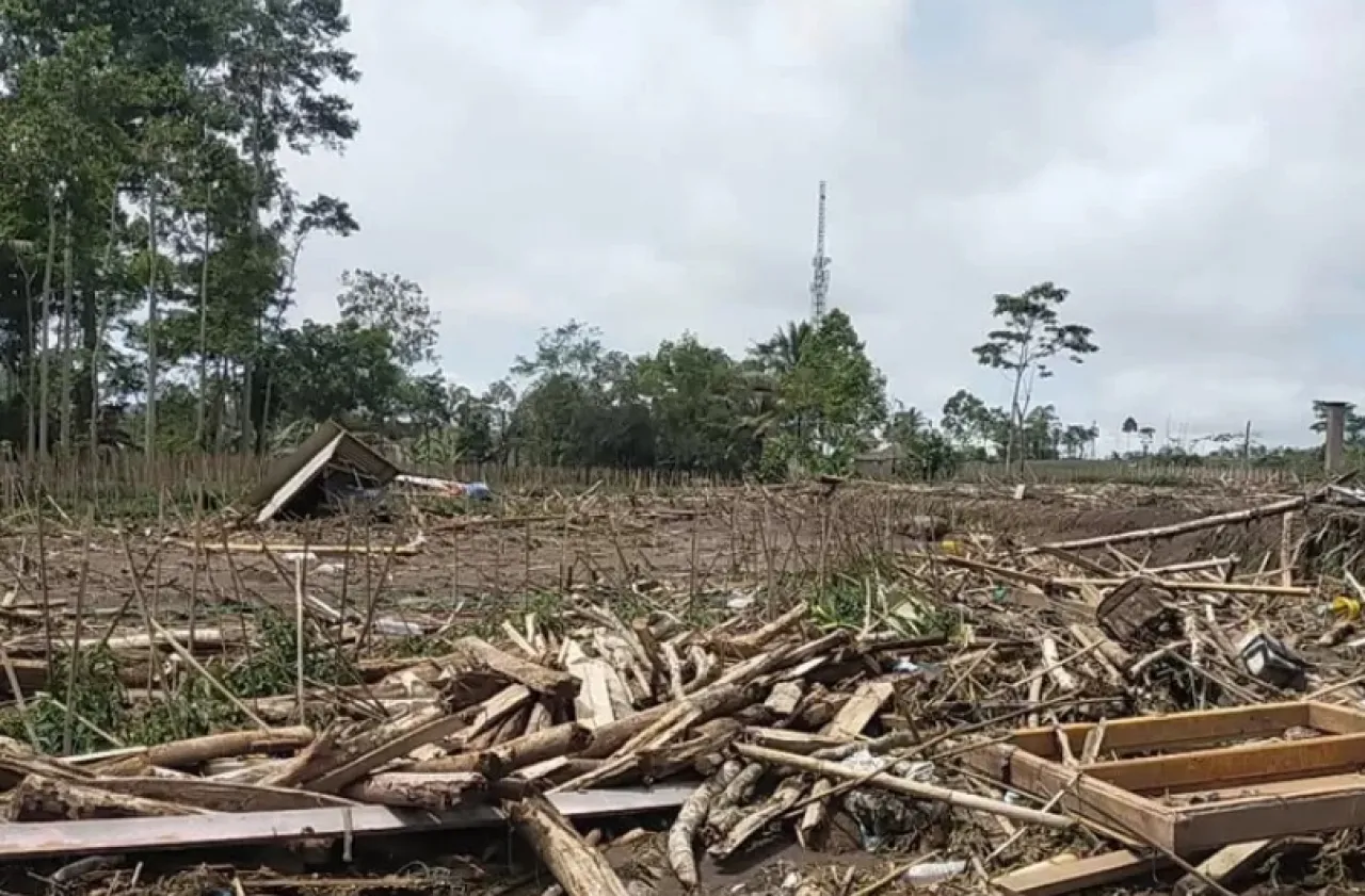 Terdampak Erupsi Gunung Semeru, Lahan Petani Seluas 105 Hektare Rusak