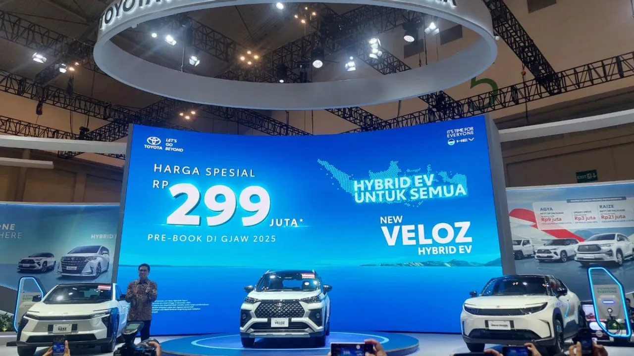 Toyota Veloz Hybrid Resmi Meluncur, Jadi Mobil Hybrid Termurah Toyota di Indonesia