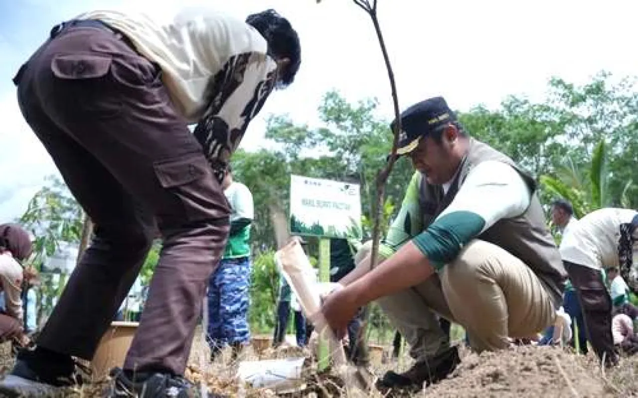Peringati HMPI 2025, Pemkab Pacitan Gelar Aksi Tanam 4.000 Bibit Pohon
