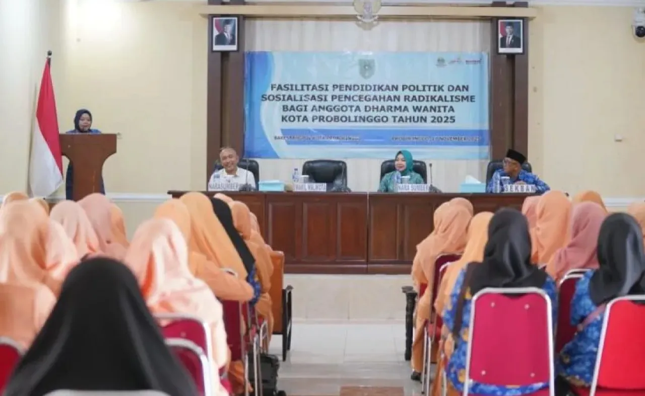 Cegah Radikalisme Sejak Dini, Pemkot Probolinggo Bekali DWP di Lingkup Kota