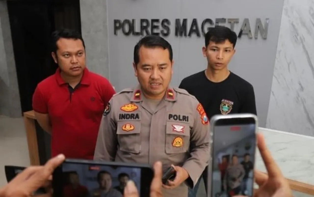 Pasutri di Magetan Nekat Curi Motor Milik Ibu Kandung, Ditangkap Polisi di Mojokerto