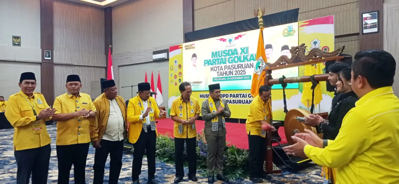 Partai Golkar Kota Pasuruan Gelar Musda Tahun 2025, H.M. Toyib Terpilih Secara Aklamasi 