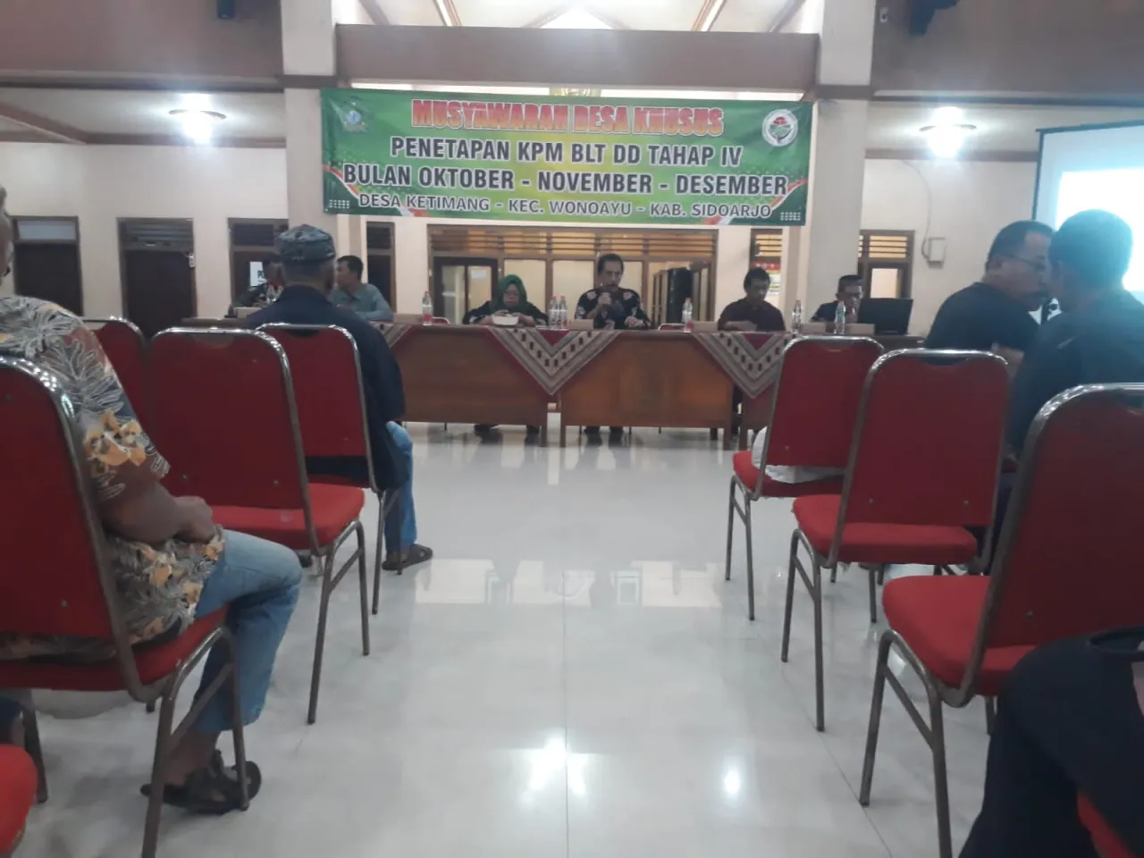 Pemdes Ketimang Gelar Musdes Khusus Penyaluran Bantuan BLT-DD