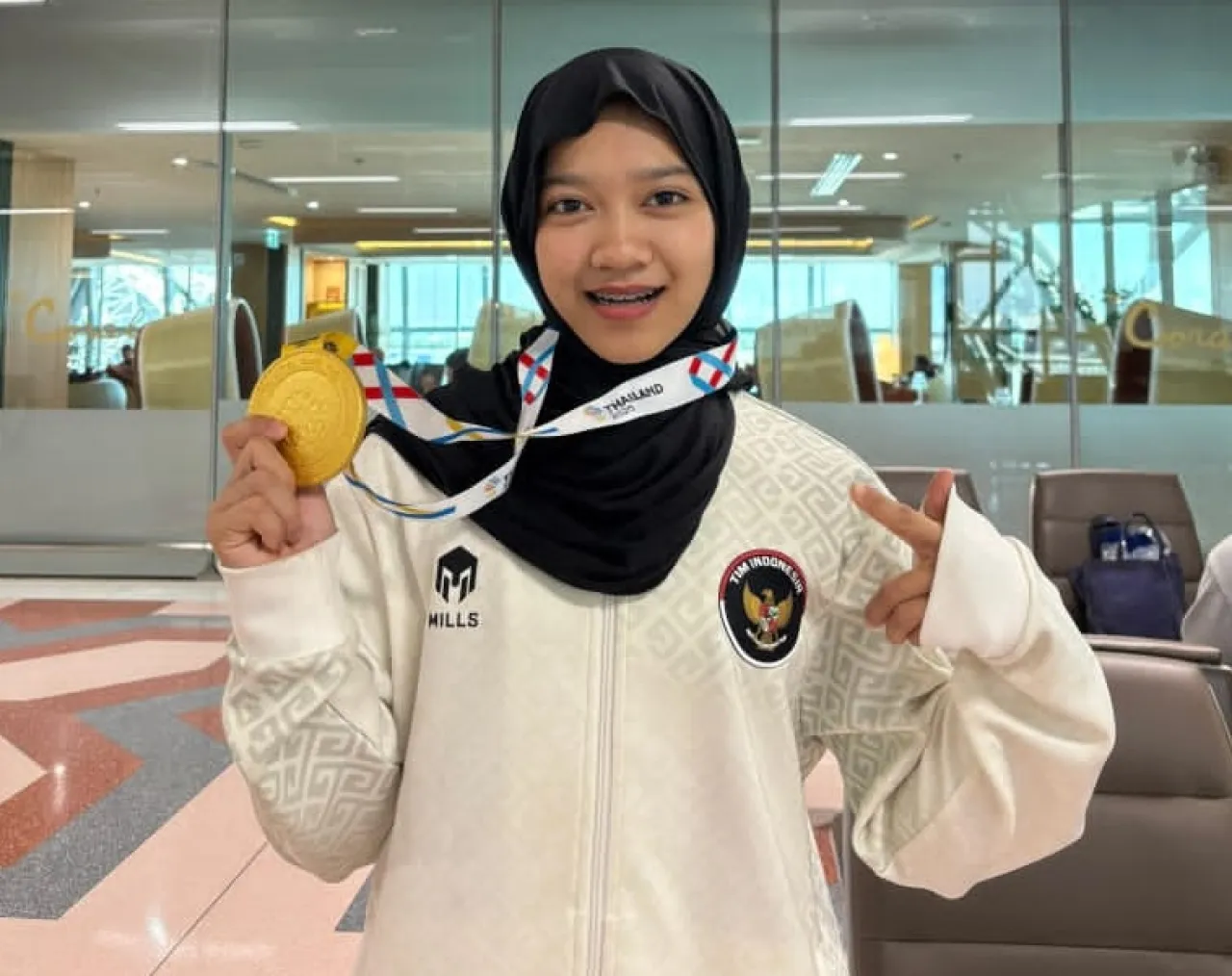 Siswi Smamsatu Gresik Sumbang Medali Emas untuk Indonesia di SEA Games 2025 Thailand