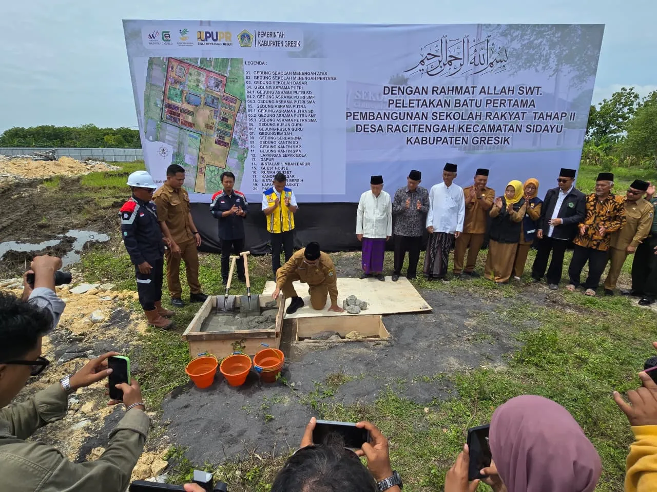 Tngkatkan Akses Pendidikan Berkualitas, PLN Dukung Pembangunan Sekolah Rakyat Tahap II di Gresik