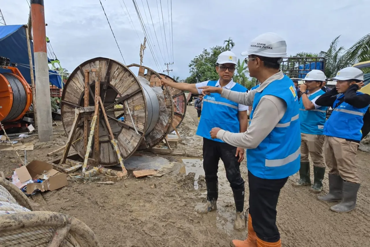 Sistem Kelistrikan Aceh Kembali Terhubung, PLN Rampungkan Perbaikan Tower dan Jaringan Transmisi