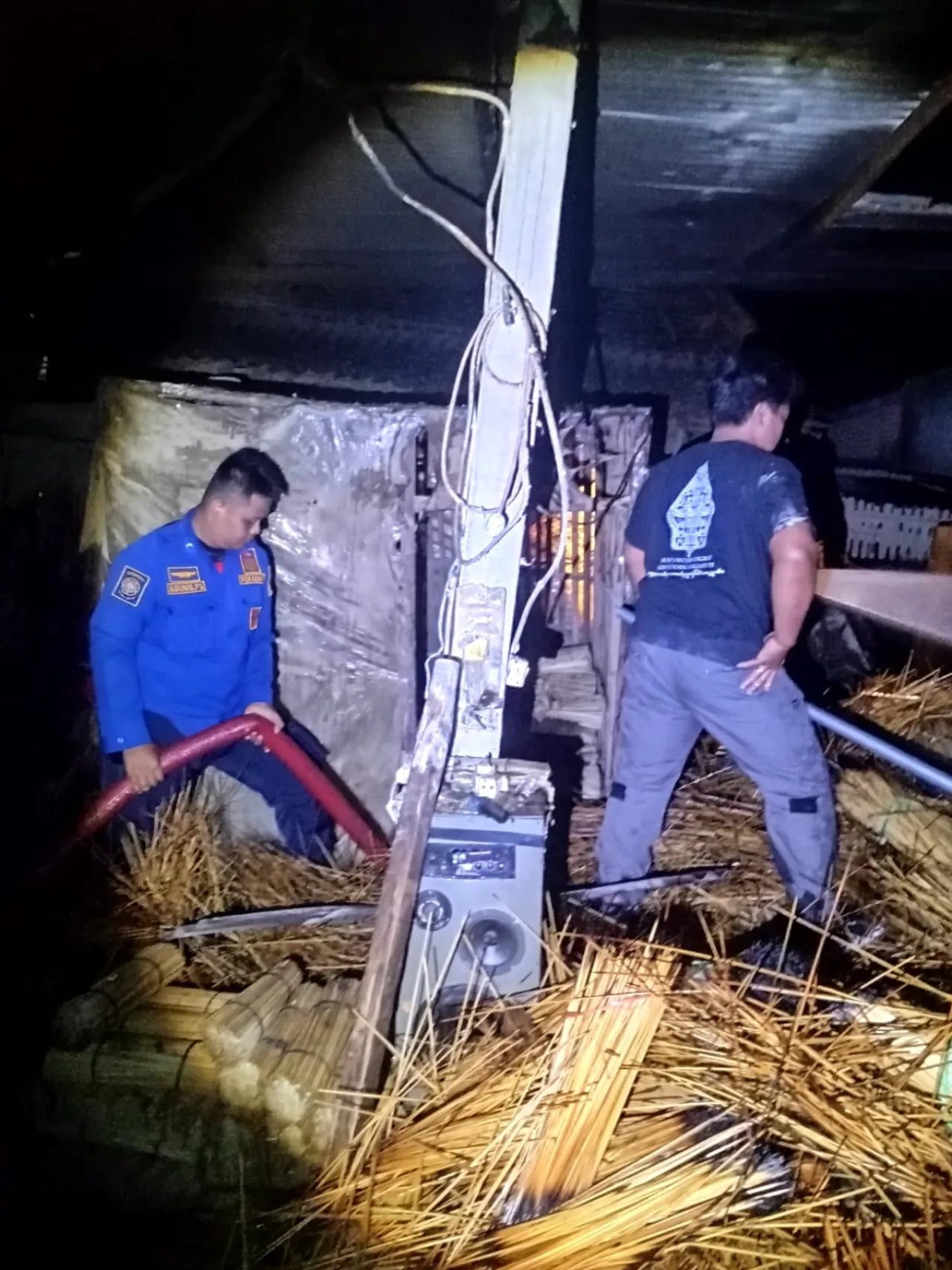 Oven Pengering Tusuk Sate Terbakar, Pemilik Oven alami kerugian sekitar puluhan juta Rupiah